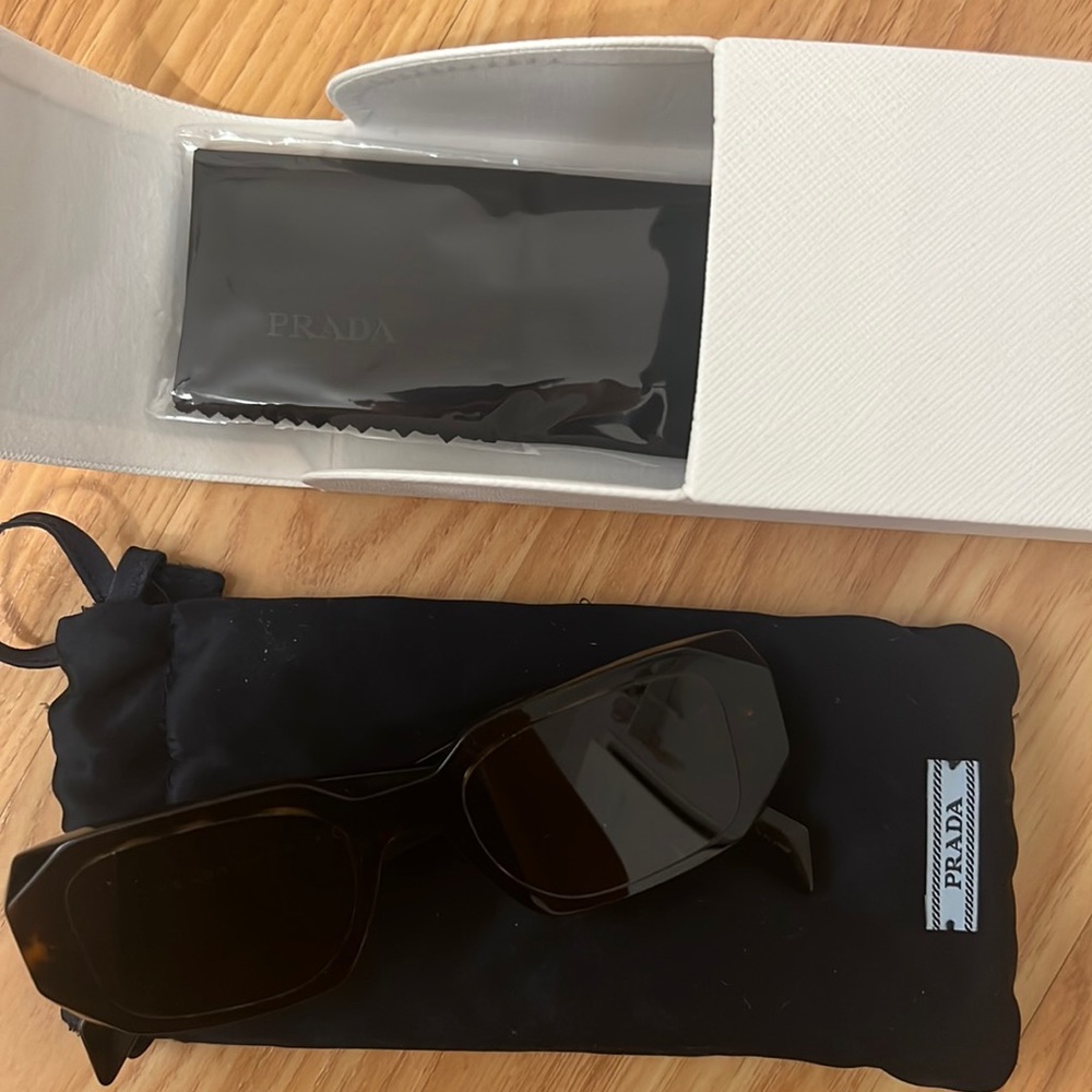 Prada Tortoise Shell Sunglasses - Picture 5 of 6